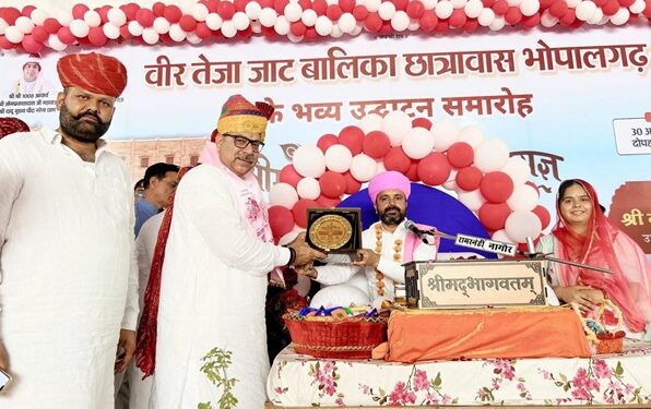 Marwar farmer Sardari came forward for girl child education: Dr. Satish Poonia