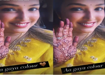 Mehndi created in the hands of Amrapali Dubey, what is going to be married!