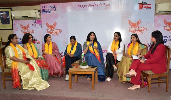 Mother's wives celebrated the pride of being a mother, Mother's Day program was full of emotional moments