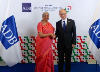 Nirmala Sitharaman meets ADB President and Italy's Finance Minister