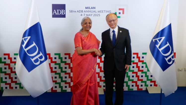 Nirmala Sitharaman meets ADB President and Italy's Finance Minister