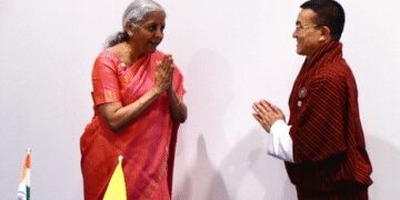 Nirmala Sitharaman met Bhutan Finance Minister Lionpo Leke, discussion on cooperation between the two countries