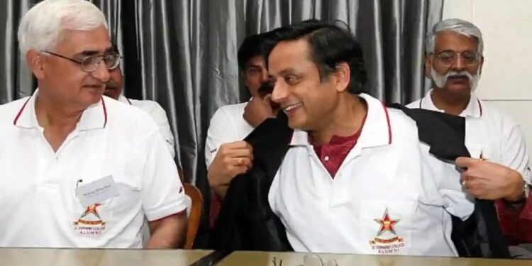 Operation Sindoorà ¥ ¤ National Interestà ¥ ¤ Shashi Tharoorà ¥ ¤ Salman Khurshidà ¥ ¤ After Tharoor Bjp Woos Another Congress Leader Says Good Oposisation Leaders Shouldrs Should Work With BJP | After Tharoor, now BJP put on this Congress leader Doro, said- Some good people in the opposition should work with the BJP. , News Track in Hindi