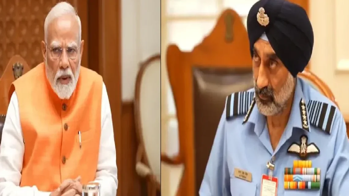 PM Modi Meet Air Force Chief: Preparations intensified to take revenge on Pahalgam attack from Pakistan!