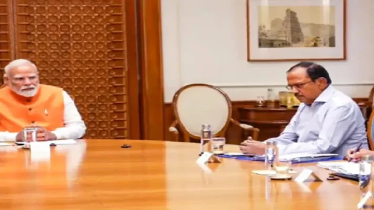PM Narendra Modi Meeting with NSA Ajit Doval: PM Narendra Modi again with NSA Ajit Doval, is another action on Pakistan? Pakistan?
