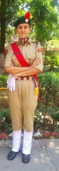 Parade and Passion topped Dhruvika Dheer Study: Sacred Heart School student waved in 10th with 96% marks