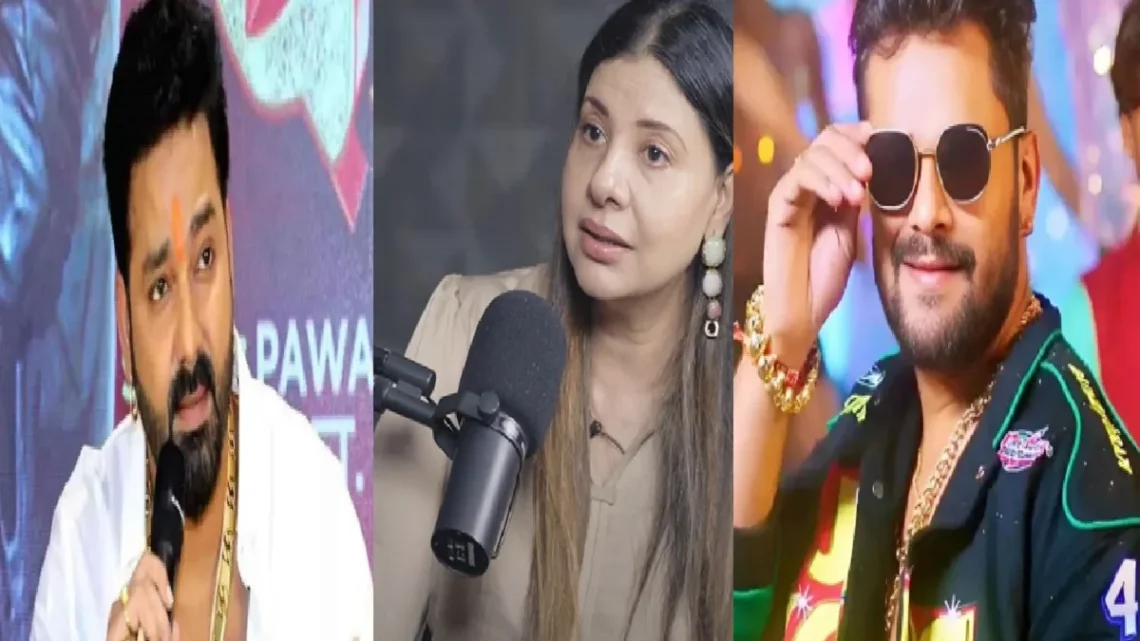 Pawan Singh is raw of ear, Sambhavna Seth told who Pawan Singh or Khesari Lal Yadav is better