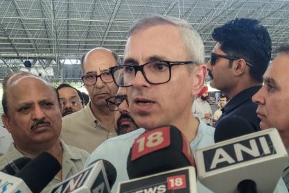 People are being evacuated from five districts, CM Umar Abdullah visited relief camps