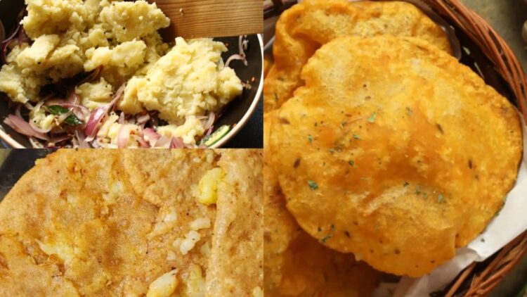 Potato will not come out of Puri while making the potato, just try it quickly