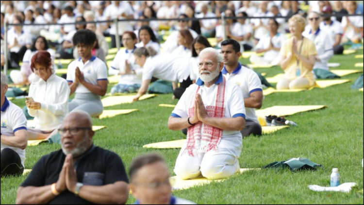 Prime Minister Narendra Modi appealed to the people, do 40 minutes of yoga daily