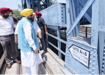 Punjab refuses to give water to Haryana, the government's strike on Nangal Dam amid police guard