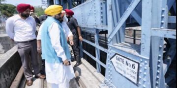 Punjab refuses to give water to Haryana, the government's strike on Nangal Dam amid police guard