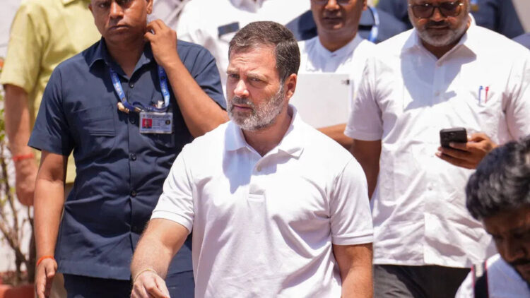 Rahul Gandhi's Darbhanga tour 'Harda', administration refused to allow the program