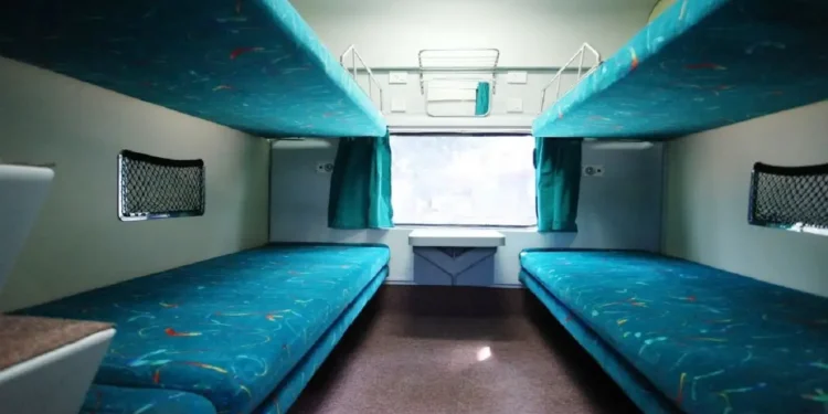 Railways changed rules. Sleeper and 2S tickets will get free opportunity for riding in AC box, choose a new option while booking tickets.