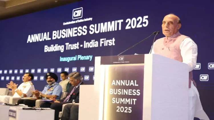 Rajnath Singh at CII Annual Business Summit-2025: My brother is my only brother, where will he go away from me, Defense Minister Rajnath Singh mentioned PoK and said big thing, he is my brother, how can he go away from me, definition minister rajnath singh said a big thing Referring to pok