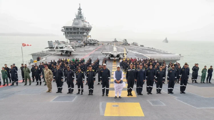 Rajnath Singh's Challenge to Pakistan from Ins Vikrant: If the Navy would have come into action, Pakistan would have been four pieces, Rajnath Singh's challenge from INS Vikrant, if the navy has taken action, Pakistan would have been sold Challenge from Ins Vikrant