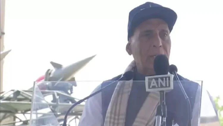 Rajnath Singh's Warning to Pakistan from Bhuj Airbase: What happened is just the trailer, will show the entire picture at the right time, warning Rajnath Singh's Pakistan from Bhuj Airbase, What Haappened was just a train, the full picture will be shown at the right time, Rajnnatthe Singh's warning to Pakistan from Bhuj Airbase