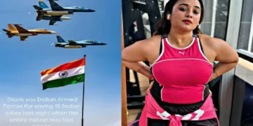 Rani Chatterjee appreciated India's military power, said- only because of you we are able to sleep ....