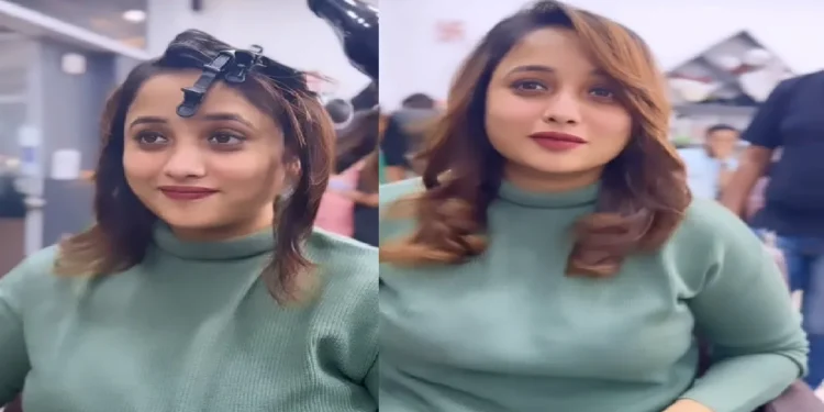 Rani Chatterjee surprised everyone, simple and beautiful actress with a new haircut