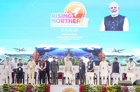 Rising Northeast Investors Summit 2025: Investment proposals of more than 4 lakh crore rupees were received, 8 MoUs signed
