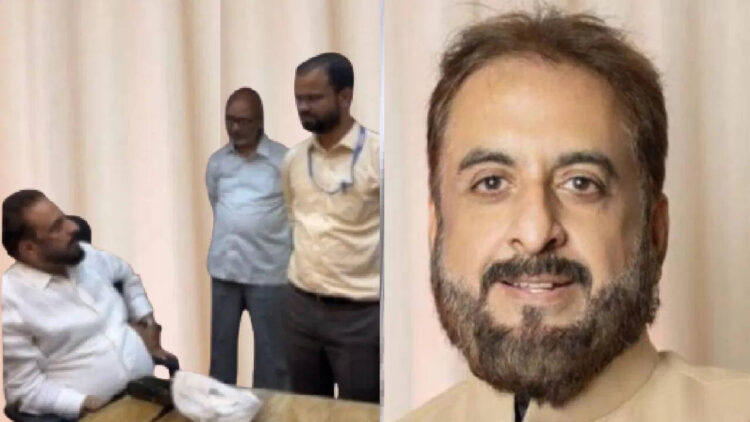 Sambhajinagamidhye Imtiaz Jalil Yanchi Damdati, Waqf Board Office Grand Jalil Yanchayakdoon Threat