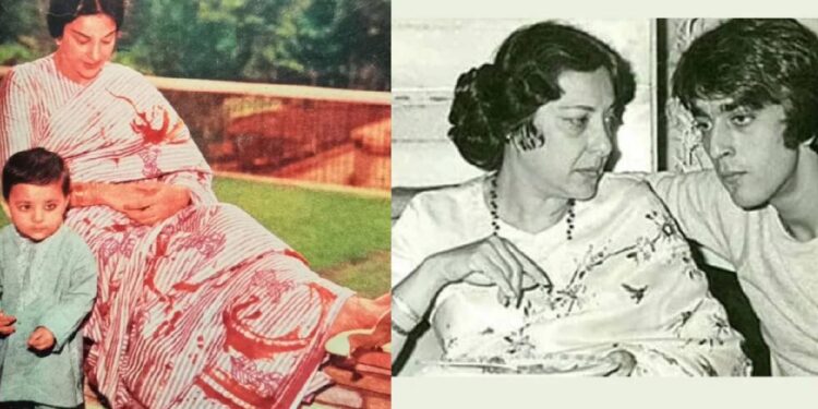Sanjay Dutt remembers mother's special day, shared ignorant pictures