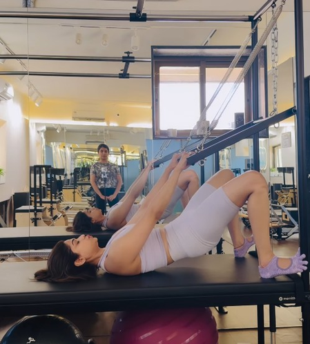 Shamita Shetty shared the video exercising, said- 'How good it looks!'