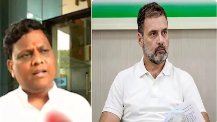Shiv Sena UBT Leader Threatens Rahul Gandhi: Shiv Sena UBT leader threatened to put a soot on Rahul Gandhi's mouth, Shiv Sena UBT Leader Threets to Blacken Rahul Gandhi's face
