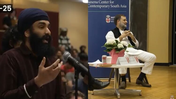 Sikh youth questioned Rahul Gandhi about Operation Blue Star, know the answer