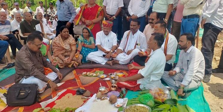State government gifted new school building to Government Higher Secondary School Kharagada