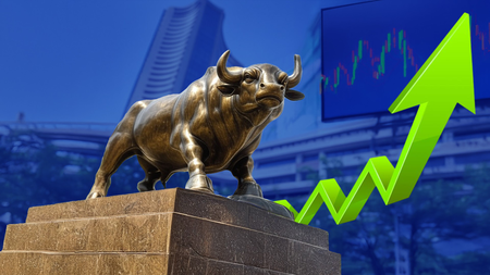 Stock market closed in green mark, Sensex rises 769 points