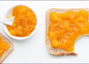 Tasty mango jam is ready in just 3 goods and 30 minutes