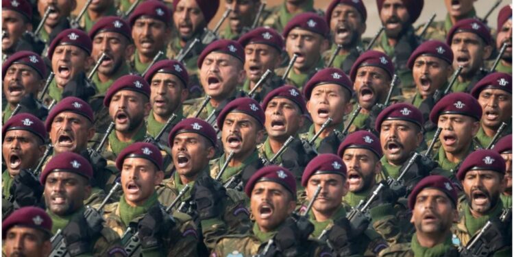 The Indian Army showed power, border or health, we are ready on every front