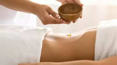 The body is the essential part of the body, the navel is available by applying regular oil