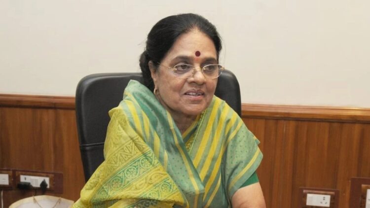 The death of former Union Minister Girija Vyas was scorched while performing aarti at home