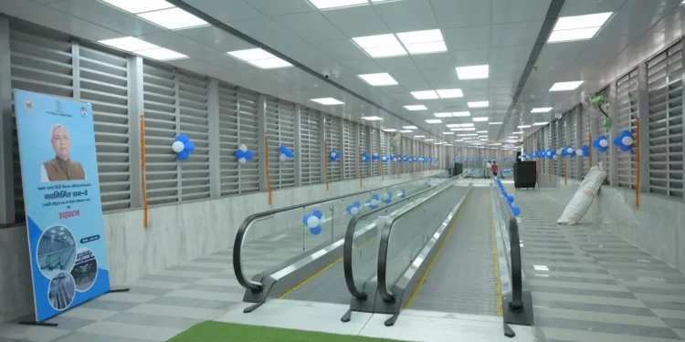 The first multi-model transport hub and smart subway started in Patna. People will reach inside Patna Junction.