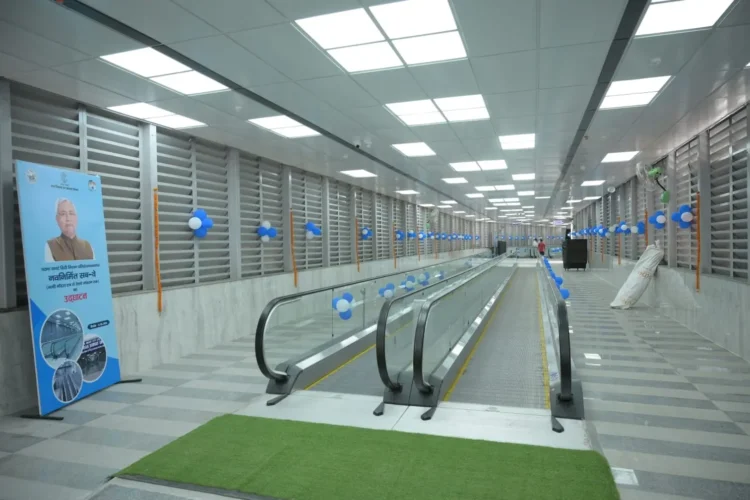 The first multi-model transport hub and smart subway started in Patna. People will reach inside Patna Junction.