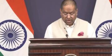 The intervention of any third country on Kashmir issue is not acceptable to India, the Ministry of External Affairs
