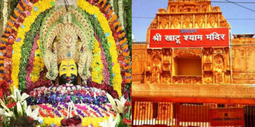 The king got the head under the ground, then the Khatu Shyam temple made, the king also becomes poor by worshiping here