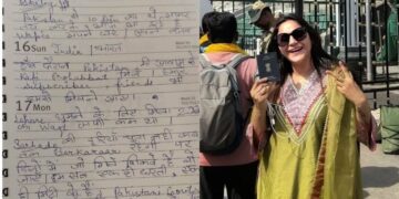 The pages of the diary opened the secret of Jyoti Malhotra's Pakistani love