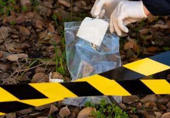 The police was investigating the case, but then the police solved the blind murder case with the blinking light
