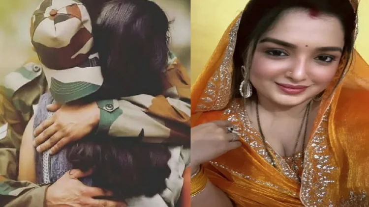There is love for troops Amrapali Dubey, love and love will bring tears in the eyes