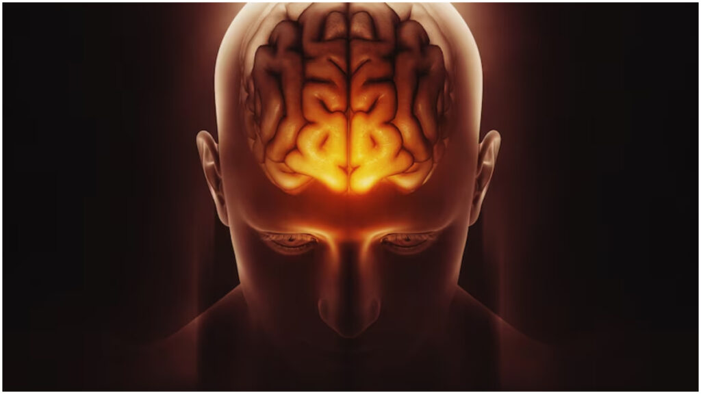 These symptoms are visible in the body, is there a sign of blockage in the veins of the brain?