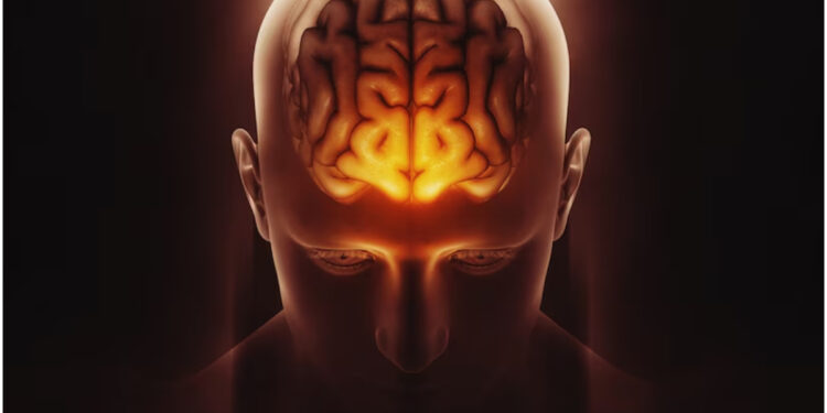 These symptoms are visible in the body, is there a sign of blockage in the veins of the brain?
