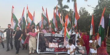 Tricolor journey was taken out on Sukhna Lake, people bowed to the nation on the success of Operation Sindoor