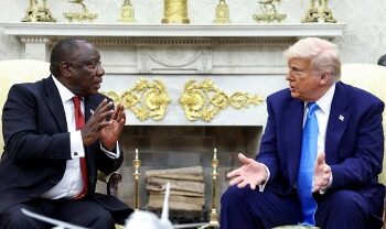 Trump's meeting with President of Africa was dramatic, raised the issue of killing white farmers