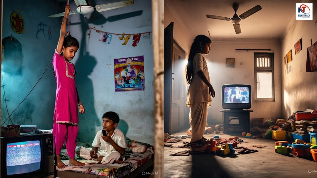 Tv beCame the reason of death, younger sister handed herself for not giving the remote, childhood was overshadowed by InnoCENCE | TV became the cause of death, younger sister hanged for not giving remote, innocence was heavy on childhood. News Track in Hindi