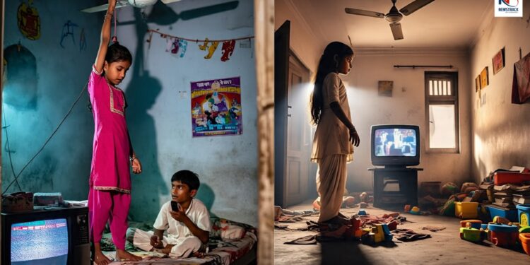 Tv beCame the reason of death, younger sister handed herself for not giving the remote, childhood was overshadowed by InnoCENCE | TV became the cause of death, younger sister hanged for not giving remote, innocence was heavy on childhood. News Track in Hindi