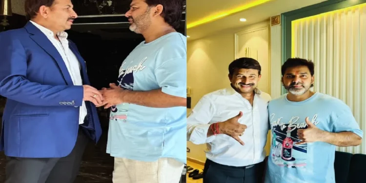 "Two Bihari is heavy on everyone .. one Pawan Singh Duja Manoj Tiwari ..", Fans asked both of them with questions