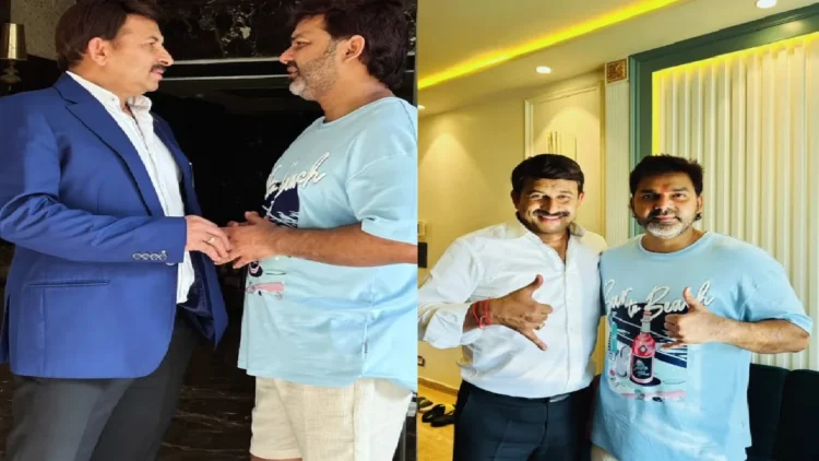 "Two Bihari is heavy on everyone .. one Pawan Singh Duja Manoj Tiwari ..", Fans asked both of them with questions